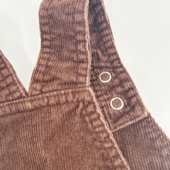 Disney Baby Vintage Y2K Winnie the Pooh Tigger Pals‎ Corduroy Overalls Size 0-3M - Picture 6 of 7